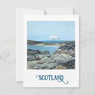 Cartes Pour Fêtes Annuelles Bonnie Scotland North Berwick Bass Rock fine art