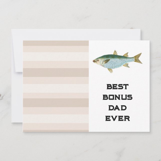 Cartes Pour Fêtes Annuelles Bonus papa (Devant)