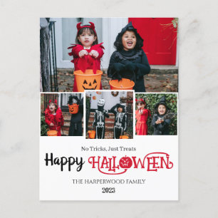 Cartes Pour Fêtes Annuelles Boo citrouille jack-o-lantern Happy Halloween 4 Ph