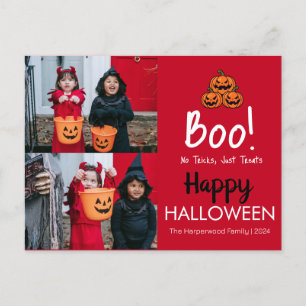 Cartes Pour Fêtes Annuelles Boo citrouille jack-o-lanterne heureux Halloween 2