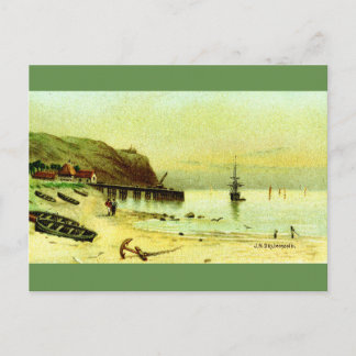 Cartes Pour Fêtes Annuelles Bord de la mer victorien