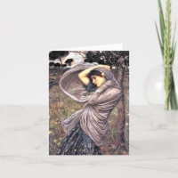 Boreas, beau tableau de John Waterhouse