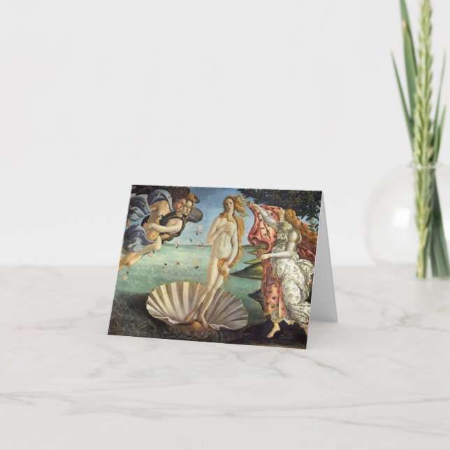 CARTES POUR FÊTES ANNUELLES BOTTICELLI (Devant)