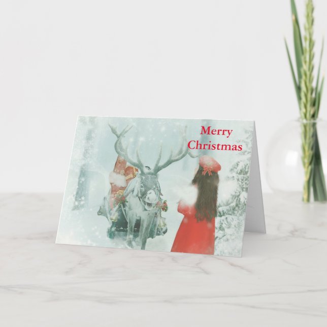 Cartes Pour Fêtes Annuelles Boule blanche et dorée avec neige Joyeux Noël (Devant)