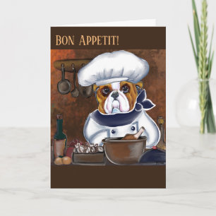 Cartes Pour Fêtes Annuelles Bouledogue