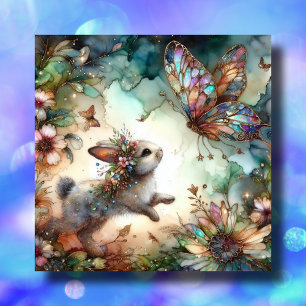 Cartes Pour Fêtes Annuelles Boulet Et Papillon En Verre Tiré Pâques