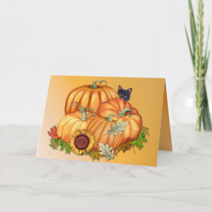 Cartes Pour Fêtes Annuelles Bounty d'automne