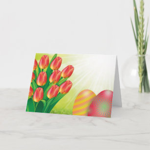 Cartes Pour Fêtes Annuelles Bouquet de Pâques