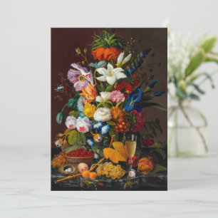 Cartes Pour Fêtes Annuelles Bouquet victorien, 1850-1855 par Severin Roesen