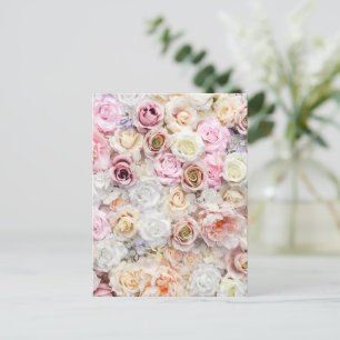 Cartes Pour Fêtes Annuelles Bouquets de Roses 1