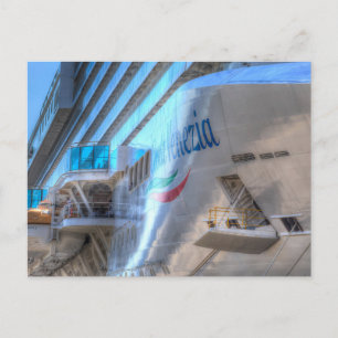 Cartes Pour Fêtes Annuelles Bow bateau de croisière de luxe