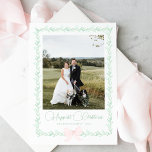 Cartes Pour Fêtes Annuelles Bow rose verdure traditionnelle Photo de Noël<br><div class="desc">Pink Bow Greenery traditionnelle Photo de Noël Carte de vacances. Cette belle carte photo de Noël présente une verdure aquarelle avec un arc rose doux comme cadre pour une photo. Il est parfait si vous cherchez une carte photo classique, sud, petit-millénaire de Noël. M'envoyer un message pour tout ajustement de...</div>