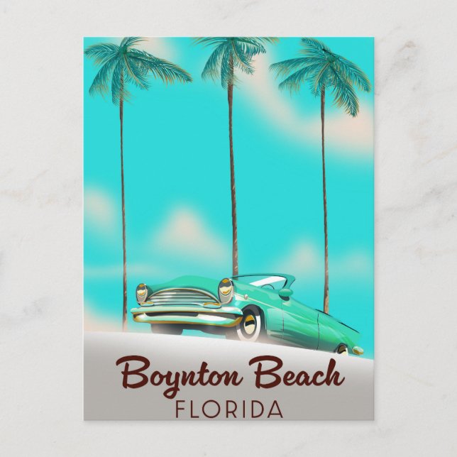 Cartes Pour Fêtes Annuelles Boynton Beach Floride (Devant)