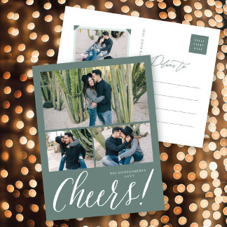 Cartes Pour Fêtes Annuelles Bravo Simple Script Calligraphie Nouvel An Photo