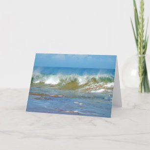 Cartes Pour Fêtes Annuelles Brise de vague