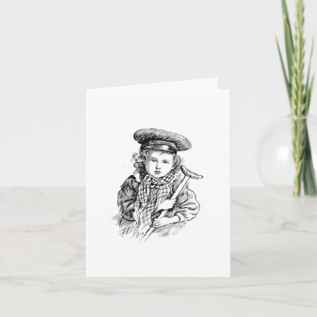 Cartes Pour Fêtes Annuelles Brisez Un Petit Tim De Jambe ! (Devant)