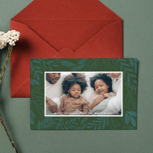 Cartes Pour Fêtes Annuelles Brouillon à feuillage persistant   Photo botanique