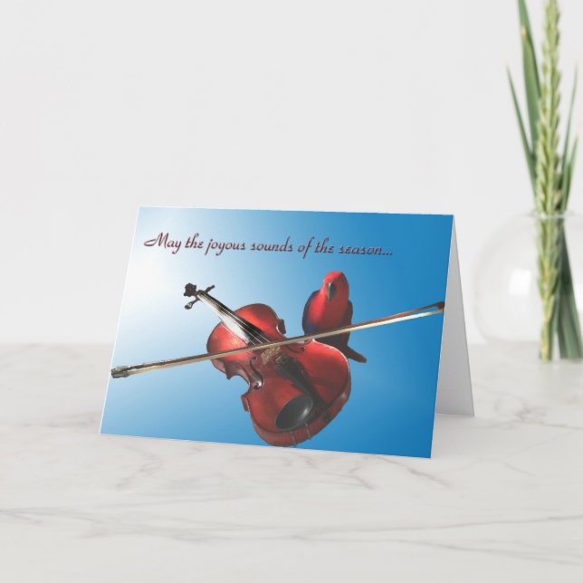 Cartes Pour Fêtes Annuelles Bruits de la saison (Devant)