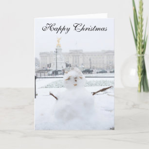 Cartes Pour Fêtes Annuelles Buckingham Palace Snowman