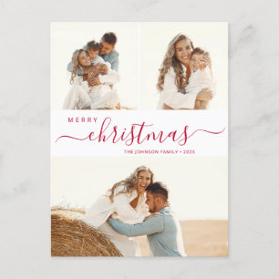 Cartes Pour Fêtes Annuelles Budget 3 Collage photo Script Noël