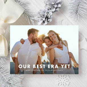 Cartes Pour Fêtes Annuelles Budget Meilleure Époque Jamais Minimal Simple Troi