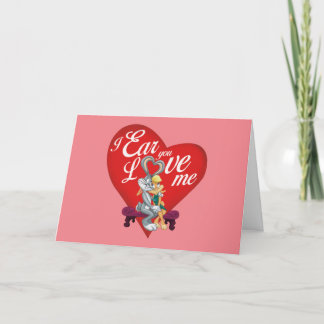 Cartes Pour Fêtes Annuelles BUGS BUNNY™ & Lola Bunny - Je Sais Que Vous M'Aime