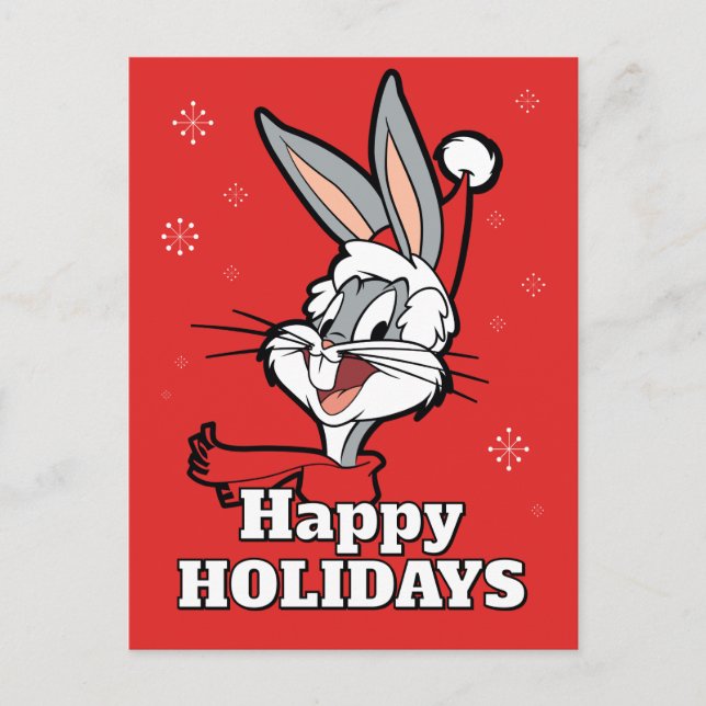 Cartes Pour Fêtes Annuelles BUGS BUNNY™ "Sleigh Whaaat?" (Devant)
