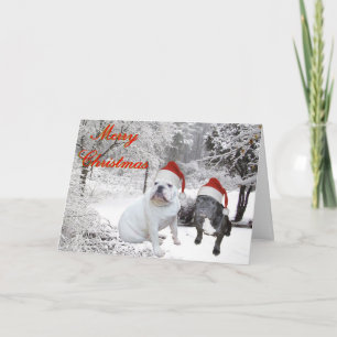 Cartes Pour Fêtes Annuelles Bulldog