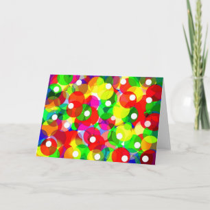 Cartes Pour Fêtes Annuelles Bulles chanceuses art amusant