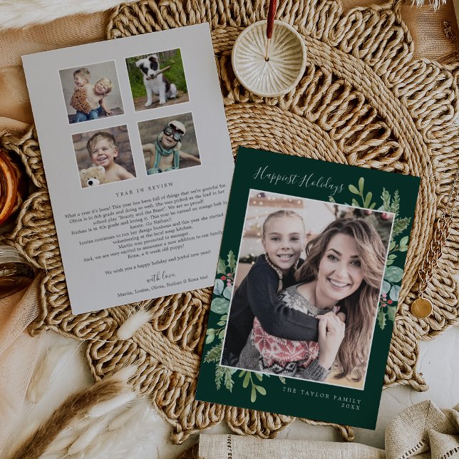 Cartes Pour Fêtes Annuelles Bulletin des fêtes de Noël (Créateur téléchargé)