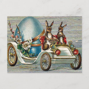 Cartes Pour Fêtes Annuelles Bunnies vintages de Pâques