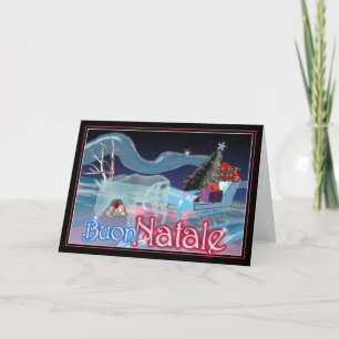 Cartes Pour Fêtes Annuelles Buon Natale - Joyeux Noël