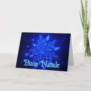 Cartes Pour Fêtes Annuelles Buon Natale - Snowburst