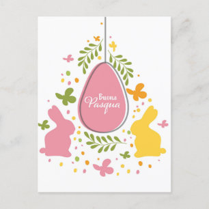 Cartes Pour Fêtes Annuelles Buona Pasqua