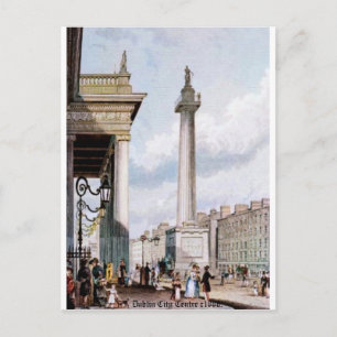 Cartes Pour Fêtes Annuelles Bureau central des postes de Dublin, colonne de Ne