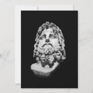 Cartes Pour Fêtes Annuelles Buste gréco-romain