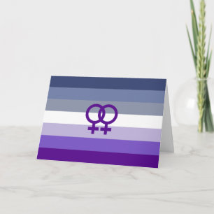 Cartes Pour Fêtes Annuelles Butch Lesbian Love WLW Pride