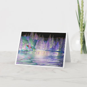 Cartes Pour Fêtes Annuelles Caabin Sur Le Lac IR - Joyeux Noël