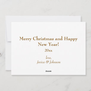 Cartes Pour Fêtes Annuelles Cabane d'hiver confortable & Bonhomme de neige N
