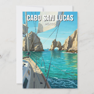 Cartes Pour Fêtes Annuelles Cabo San Lucas Mexique El Arco Voyage
