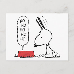 Cartes Pour Fêtes Annuelles Cacahuètes   Assiette de nourriture Ho Ho Ho de Sn