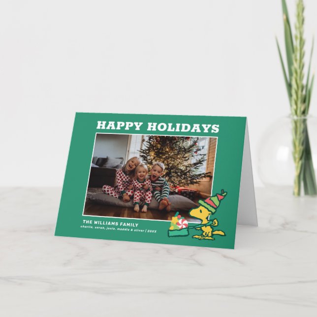 Cartes Pour Fêtes Annuelles cacahuètes | Plus Le Merrier Est Merrier (Devant)