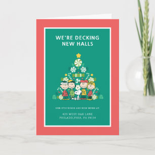 Cartes Pour Fêtes Annuelles Cacahuètes   Sapin de Noël à la menthe poivrée