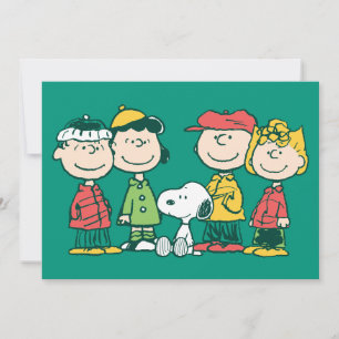 Cartes Pour Fêtes Annuelles Cacahuètes Sapin de Noël à la menthe poivrée