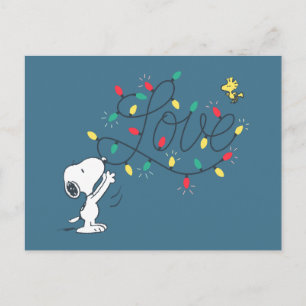 Cartes Pour Fêtes Annuelles cacahuètes Snoopy & Woodstock Décoration de vaca