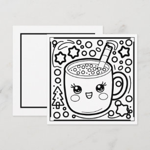 Cartes Pour Fêtes Annuelles cacao colorant Festive Noël