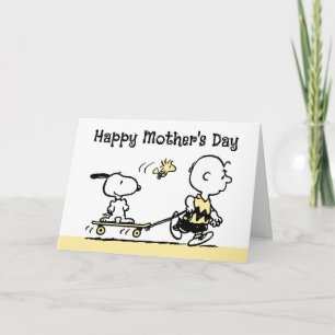 Cartes Pour Fêtes Annuelles Cachou   Planche à roulettes Bonne fête des Mères