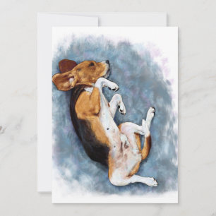 Cartes Pour Fêtes Annuelles Cadeau beagle, Cadeau Amoureux des chiens, Idée ca