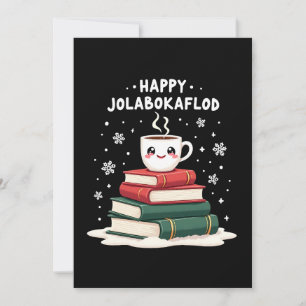 Cartes Pour Fêtes Annuelles Cadeau de célébration de famille Jolabokaflod joye