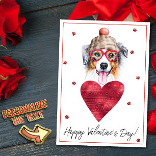 Cartes Pour Fêtes Annuelles Cadeau de la Saint-Valentin pour amateur de Berger